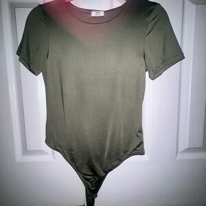 Ardene Khaki Women's Bodysuit